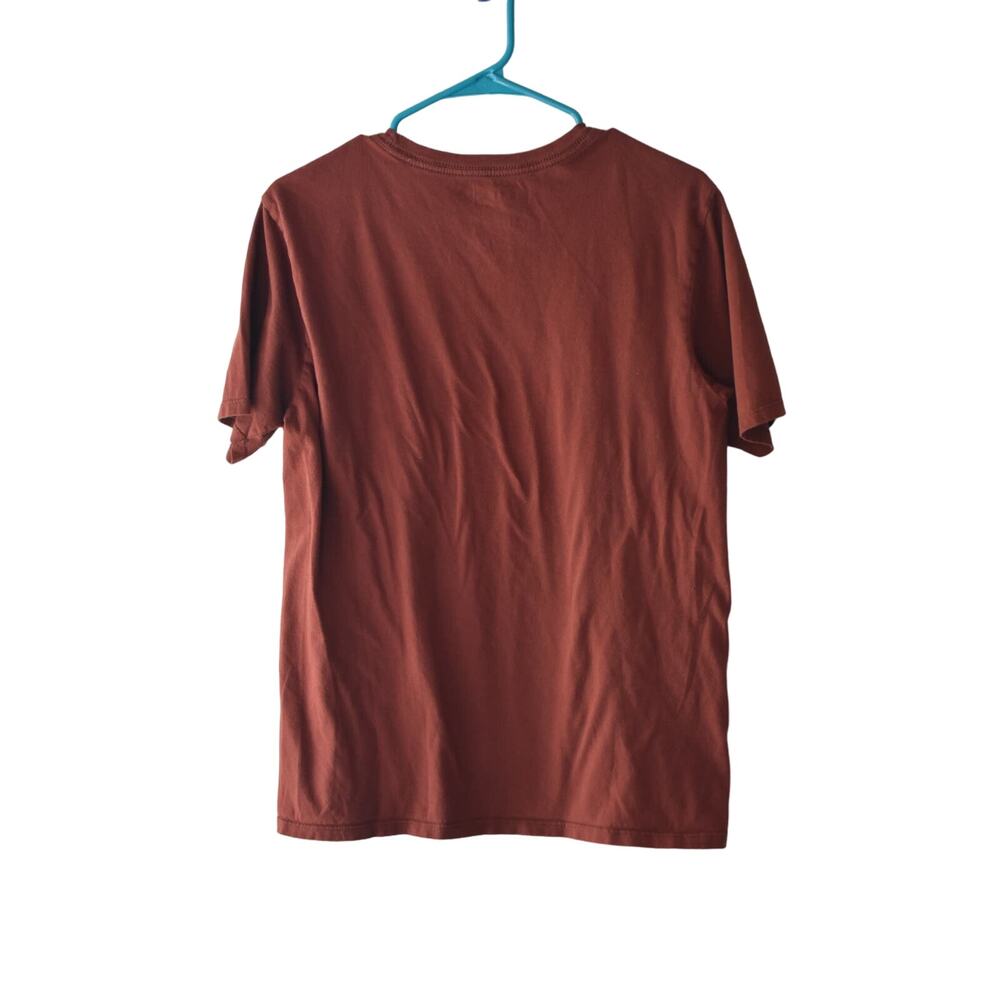 Hurley Brown Logo T-Shirt Size M - Picture 2 of 4